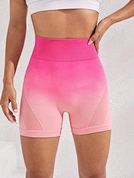 ombre dyeing shorts